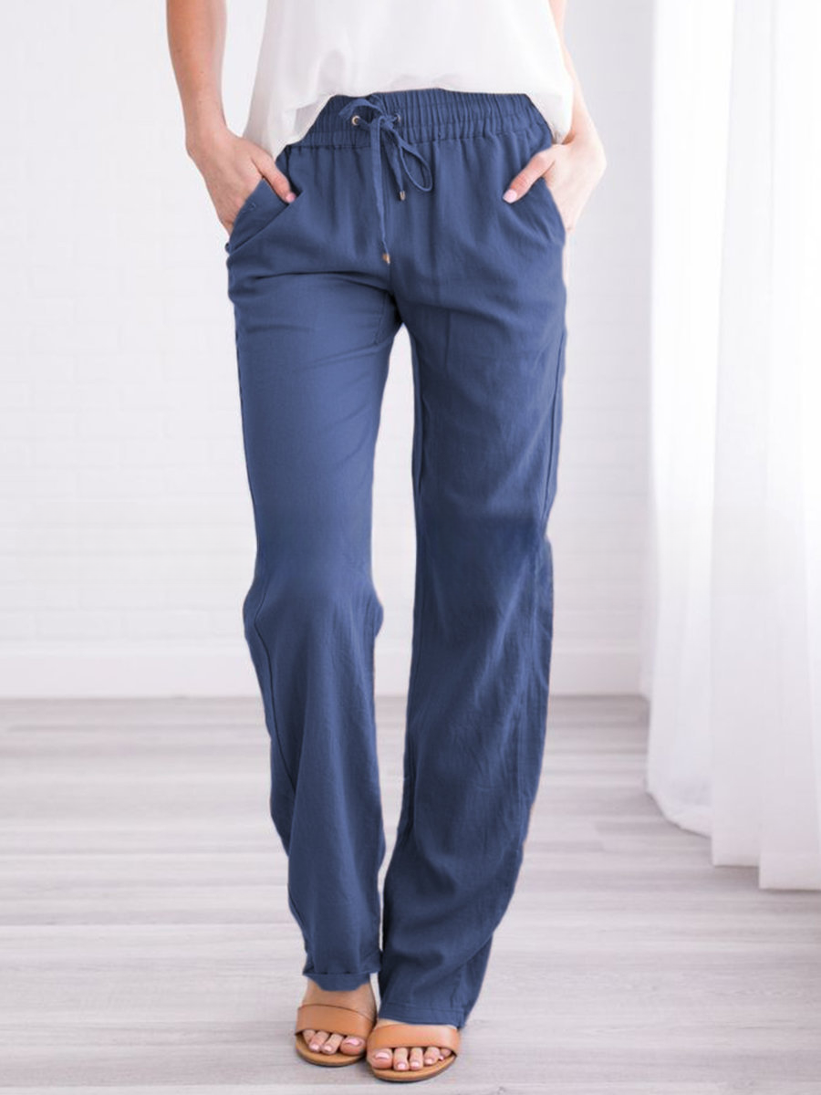 Leinen Sommerhose 5
