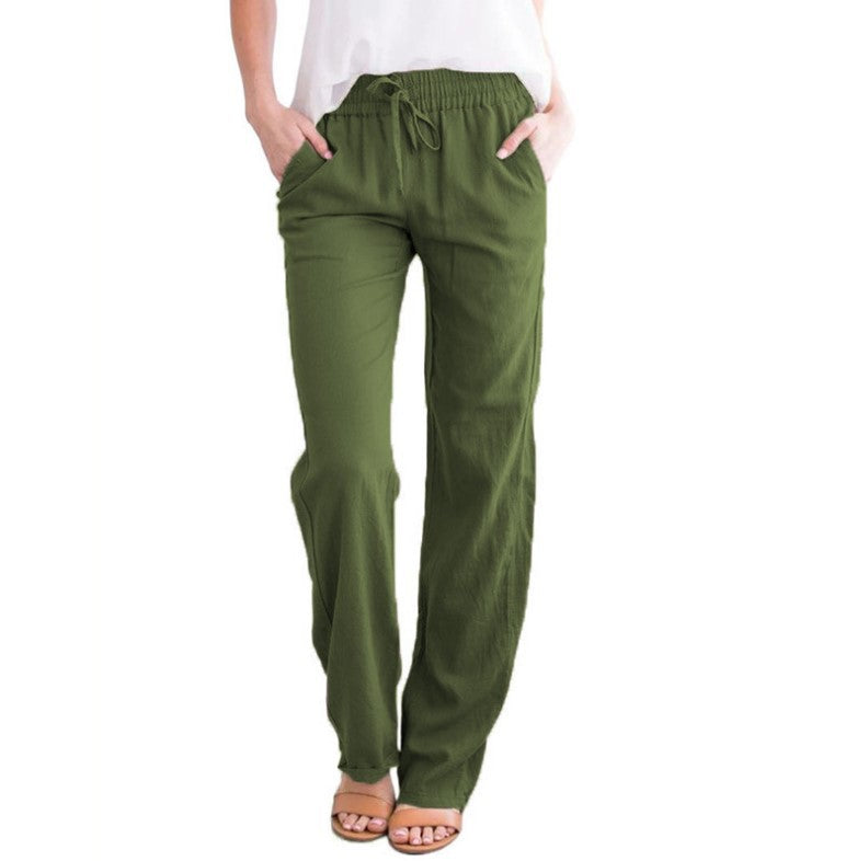 Leinen Sommerhose 6