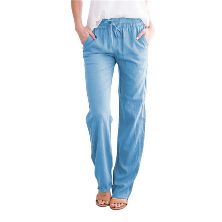 Leinen Sommerhose 4