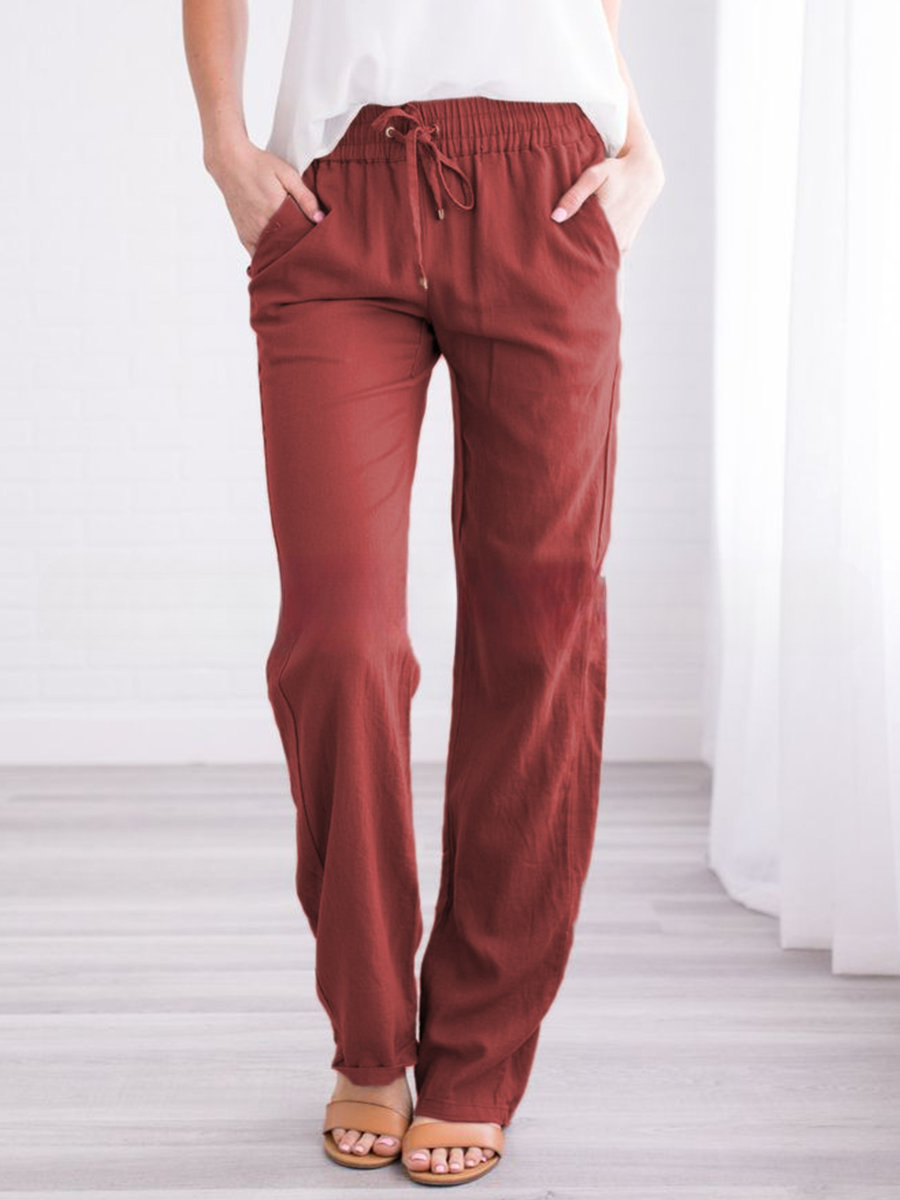 Leinen Sommerhose 9