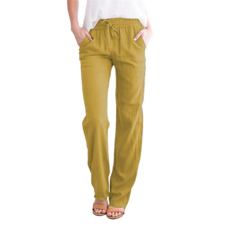 Leinen Sommerhose 10