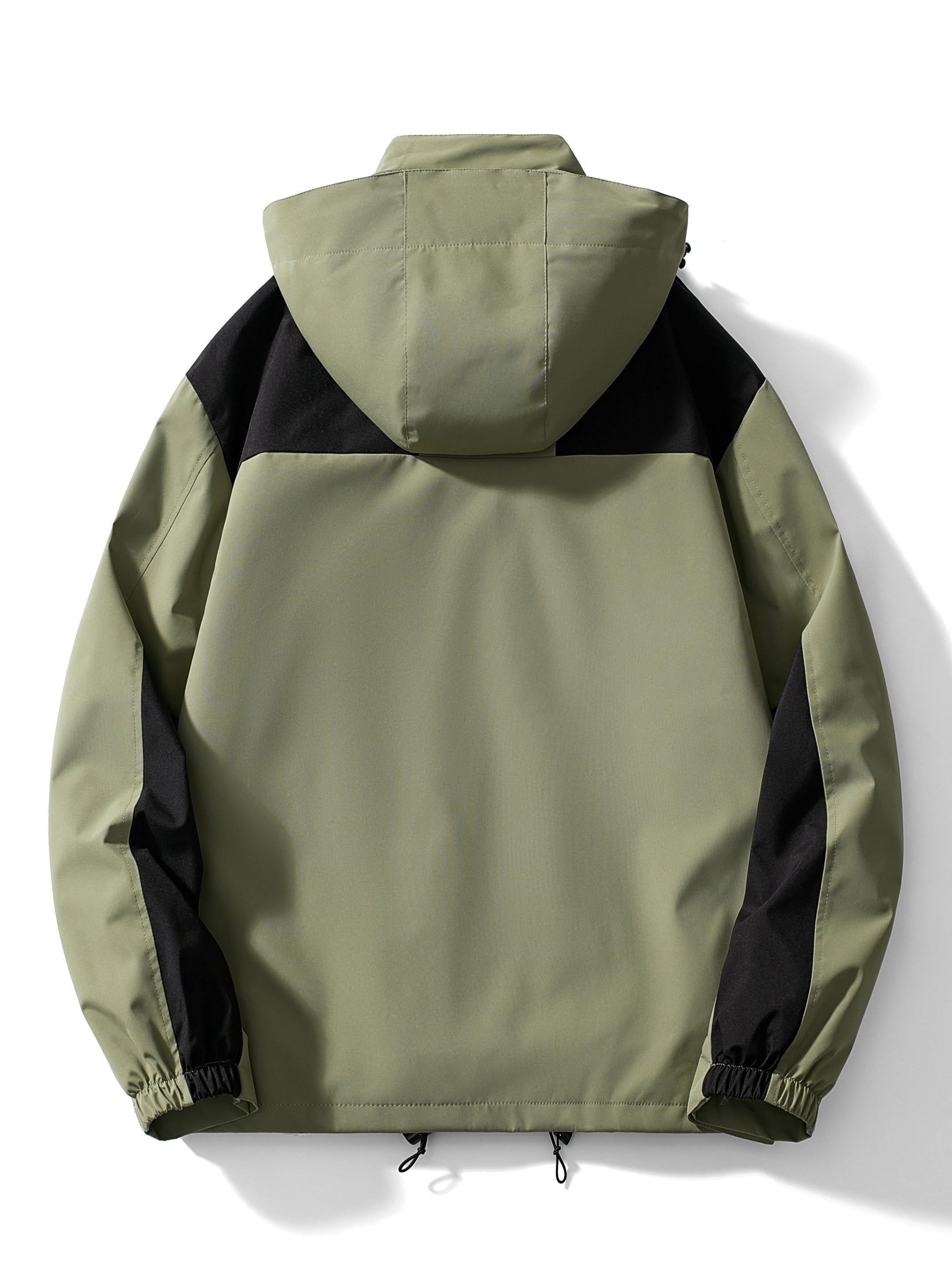 Monika Elfenbeinweiss 3-in-1 Fleece-Winterjacke mit Kapuze für Damen | Colourblock Outdoor Winter - XS/S/M/L/XL/2XL